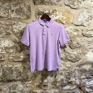 Ralph Lauren purple polo shirt